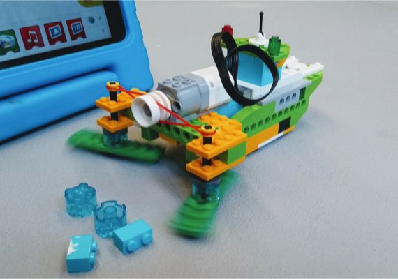 Maak een Ocean Cleaner met LEGO WeDo